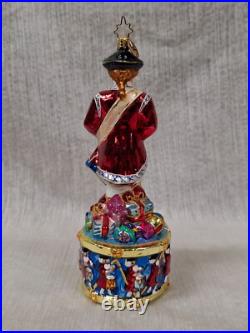 Christopher Radko Christmas Ornament A Drummers Dozen In Box Excellent