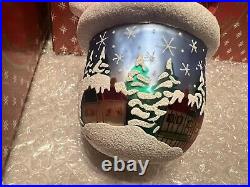 Christopher Radko Christmas Ornament Cup of Joe on the House Snowman NEW