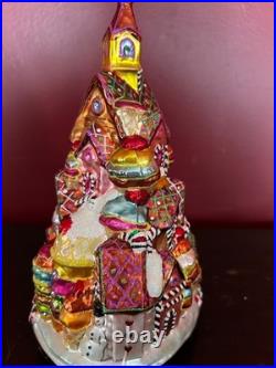 Christopher Radko Christmas Ornament Gingerbread Lane #1010209 VGUC 8 Tall RARE