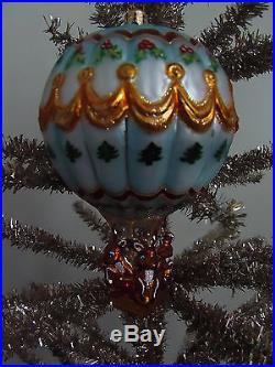 Christopher Radko Christmas Ornament HANG ON'TIL CHRISTMAS