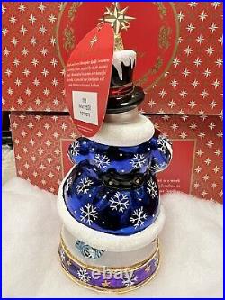 Christopher Radko Christmas Ornament I'm Invited Snowman NEW