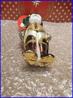 Christopher Radko Christmas Ornament Lieutenant Schnauzer NEW Christopher Radko Christmas Ornament Lieutenant Schnauzer NEW