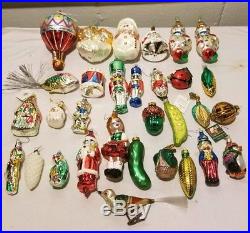 Christopher Radko Christmas Ornament Lot 31 Total