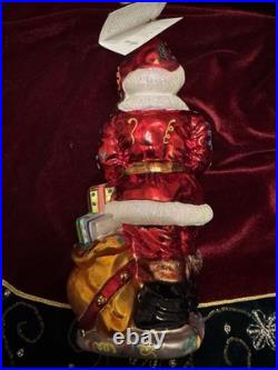 Christopher Radko Christmas Ornament Millennium St. Nick Santa NEW Christopher Radko Christmas Ornament Millennium St. Nick Santa NEW