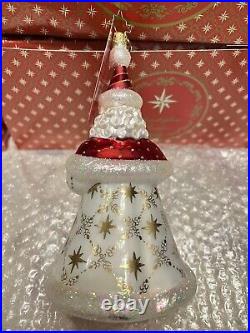 Christopher Radko Christmas Ornament Old World Charm Santa NEW