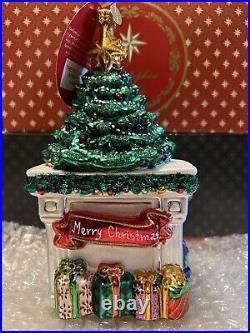 Christopher Radko Christmas Ornament The Big Day's Arrived! Santa NEW