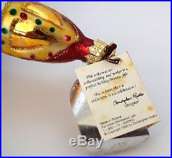 Christopher Radko Christmas Ornament-The Bishop- With Box & Tag