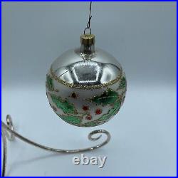 Christopher Radko Christmas Ornament, The Holly from 1989 Rare