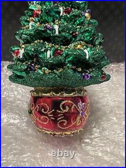 Christopher Radko Christmas Ornament Truly Terrific Tree NEW