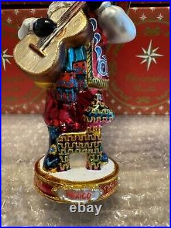 Christopher Radko Christmas Ornament Viva Mexico Santa NEW