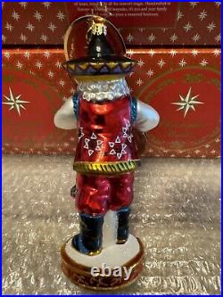 Christopher Radko Christmas Ornament Viva Mexico Santa NEW