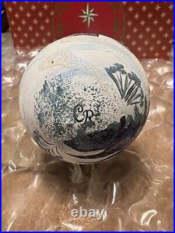 Christopher Radko Christmas Ornament Winterland Warden NEW