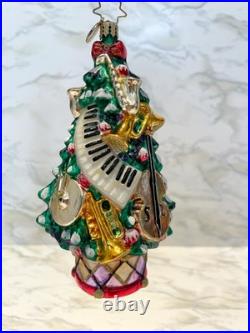 Christopher Radko Christmas Ornaments, Lot of 5