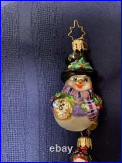 Christopher Radko Christmas Ornaments, Lot of 5