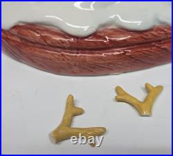 Christopher Radko Christmas Sleighful Of Joy Centerpiece Cookie Jar Large READ