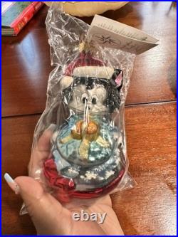 Christopher Radko Cleo and Figaro Glass Ornament Vintage Christmas