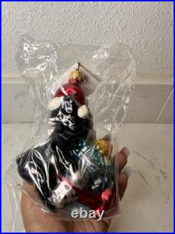 Christopher Radko Cleo and Figaro Glass Ornament Vintage Christmas