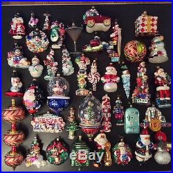 Christopher Radko Collection 178 CR Ornaments 14 Fantasia 150 SB ++++++++