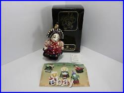 Christopher Radko Czarina Muffina Muffy Vanderbear Ornament 6 Original Box