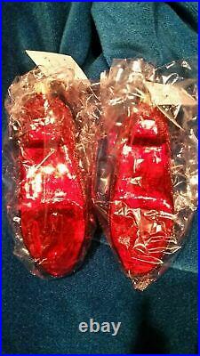 Christopher Radko DOROTHY'S RUBY RED SLIPPERS Ornament Wizard of Oz LE