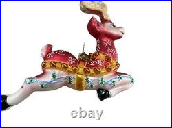 Christopher Radko Dashaway Dancer Ornament RARE 20 Anniv ornament 1012552