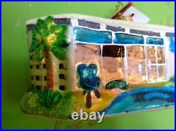 Christopher Radko Desert Style Palm Springs Glass Ornament