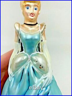 Christopher Radko Disney CINDERELLA 2001 Exclusive Ornament with Tag Princess