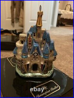 Christopher Radko Disney Castle Ornament! Vintage. Excellent Condition
