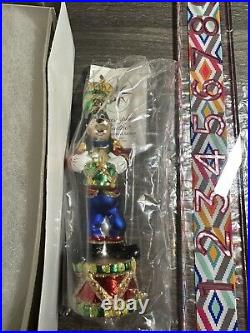 Christopher Radko Disney Excl. Ornament LITTLE DRUMMER GOOFY 3010820 LE 1500