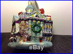 Christopher Radko Disney Haunted Mansion Holiday Glass Ornament RARE HTF