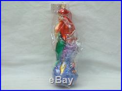 Christopher Radko Disney Little Mermaid ARIEL Ornament 1997 with original box