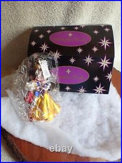 Christopher Radko Disney Ornament The One I Love Snow White & Prince withBox