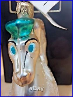 Christopher Radko/Disney PEGASUS Hercules winged HORSE steed ornament 1997