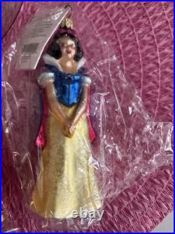 Christopher Radko Disney PETITE SNOW WHITE & THE SEVEN DWARFS Set 99-DIS-4