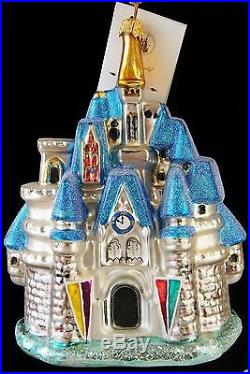 Christopher Radko Disney Showcase Collection Cinderella's Castle Ornament (0570)
