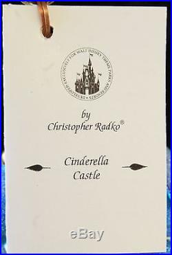 Christopher Radko Disney Showcase Collection Cinderella's Castle Ornament (0570)