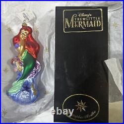 Christopher Radko Disney THE LITTLE MERMAID Ornament ARIEL NEW MINT