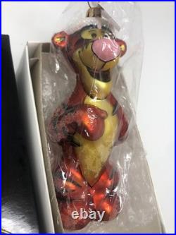 Christopher Radko Disney TIGGER Christmas Ornament New In Box RARE