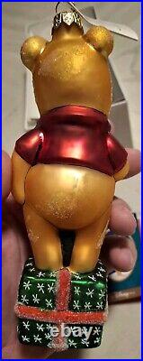 Christopher Radko Disney Winnie The Pooh LE 3566/5000 Disney Gallery Exc. WithBox