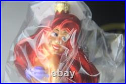 Christopher Radko Disney's The Little Mermaid Ariel Ornament New in Box