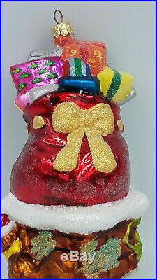 Christopher Radko Dr. Seuss Grinch Ornament 1998 UP ON THE ROOFTOP VINTAGE RARE