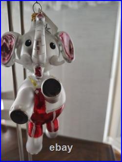 Christopher Radko Elephant Ornaments