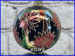 Christopher Radko Exotica Finial 1012610 2006 Rare 18 Triple Ball Tree Topper Christopher Radko Exotica Finial 1012610 2006 Rare 18 Triple Ball Tree Topper