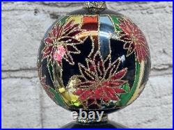 Christopher Radko Exotica Finial 1012610 2006 Rare 18 Triple Ball Tree Topper