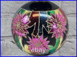 Christopher Radko Exotica Finial 1012610 2006 Rare 18 Triple Ball Tree Topper