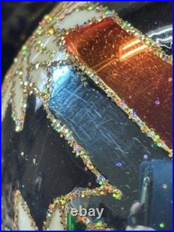 Christopher Radko Exotica Finial 1012610 2006 Rare 18 Triple Ball Tree Topper