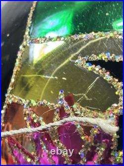 Christopher Radko Exotica Finial 1012610 2006 Rare 18 Triple Ball Tree Topper Christopher Radko Exotica Finial 1012610 2006 Rare 18 Triple Ball Tree Topper