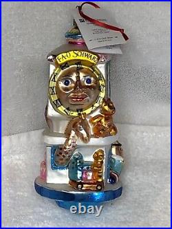 Christopher Radko FAO Schwarz Clock Tower Christmas Ornament Limited NWT