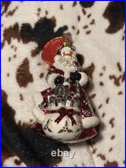 Christopher Radko FROSTY FAWN SANTA Signed By Joseph Walden