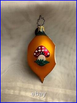 Christopher Radko Fantasia New Castle Indent Reflector Teardrop Ornaments with Box